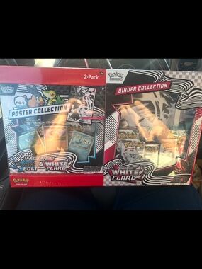 Pokémon Scarlet & Violet White Flare Binder Collection 2-Pack
